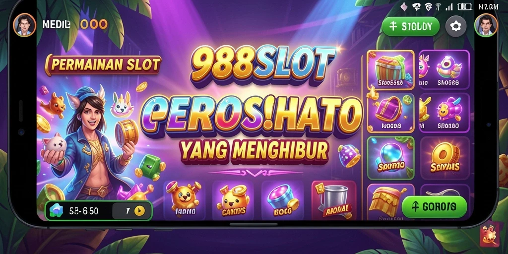 Gambaran menarik gameplay slot di 988SLOT.