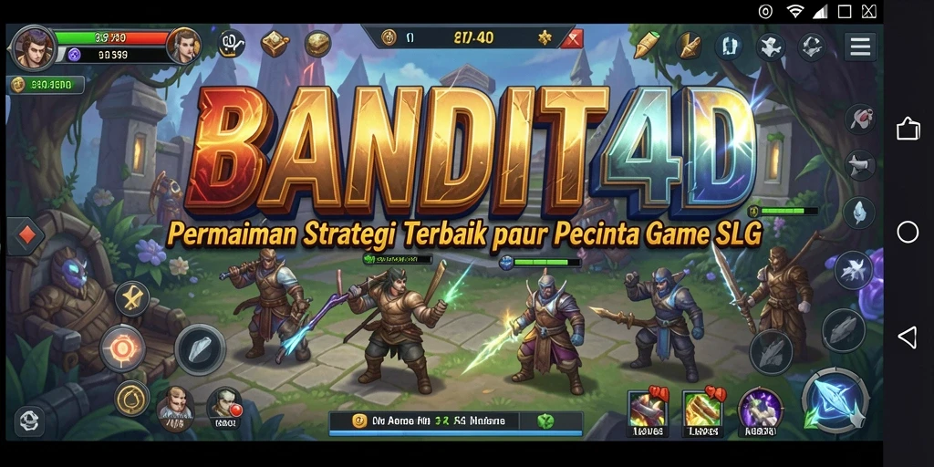Tampilan gameplay SLG yang menarik dan penuh aksi.