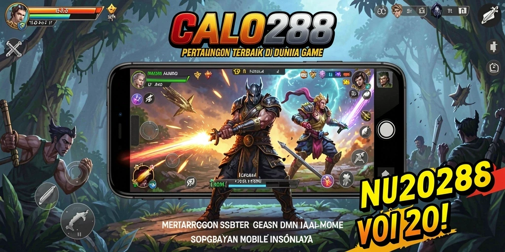 Screenshot CALO288 menampilkan aksi pertarungan yang memukau.