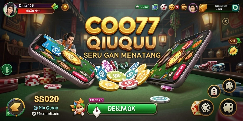 Screenshot gameplay QiuQiu yang mendebarkan di COO77.