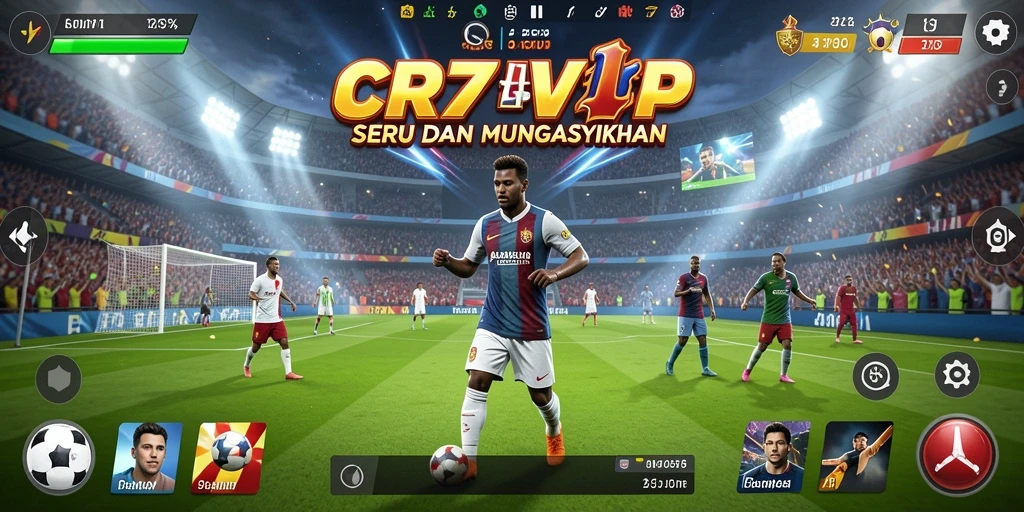 Tampilan gameplay CR7VIP yang menarik dan penuh tantangan.