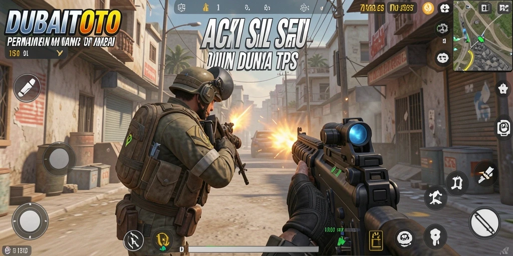 Tampilan gameplay seru dan mendebarkan dari DUBAITOTO.