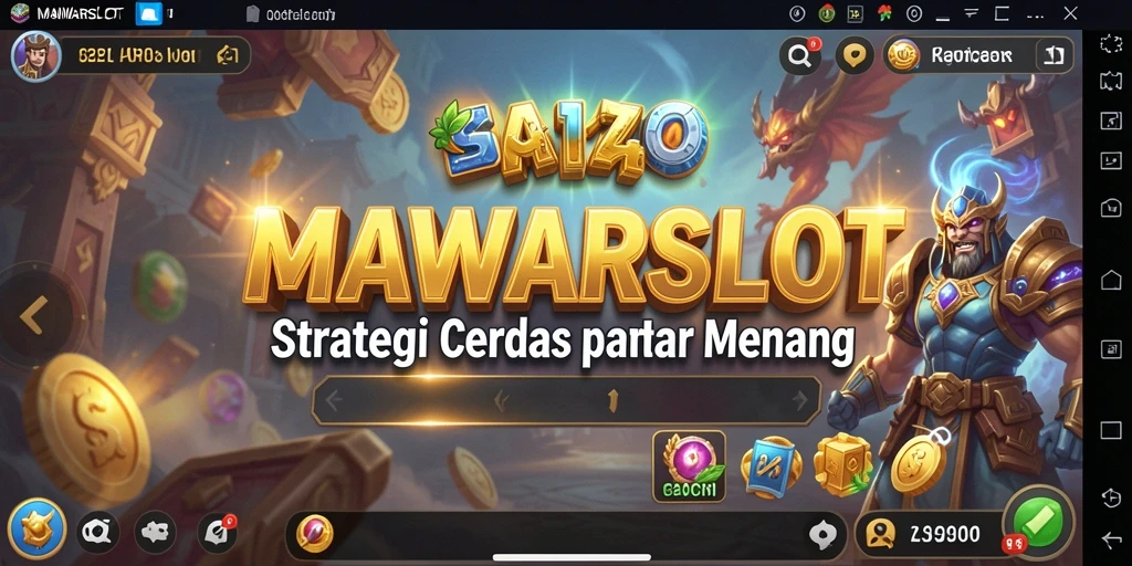 Screenshot gameplay MAWARSLOT yang menunjukkan strategi yang mendebarkan.