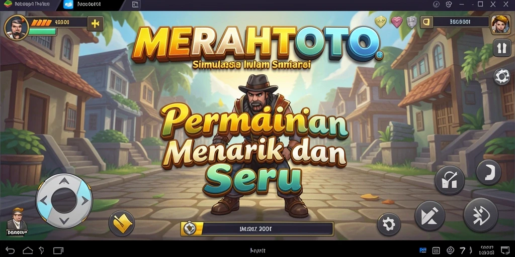 Tampilan screenshot MERAHTOTO saat gameplay Simulation yang mendebarkan.