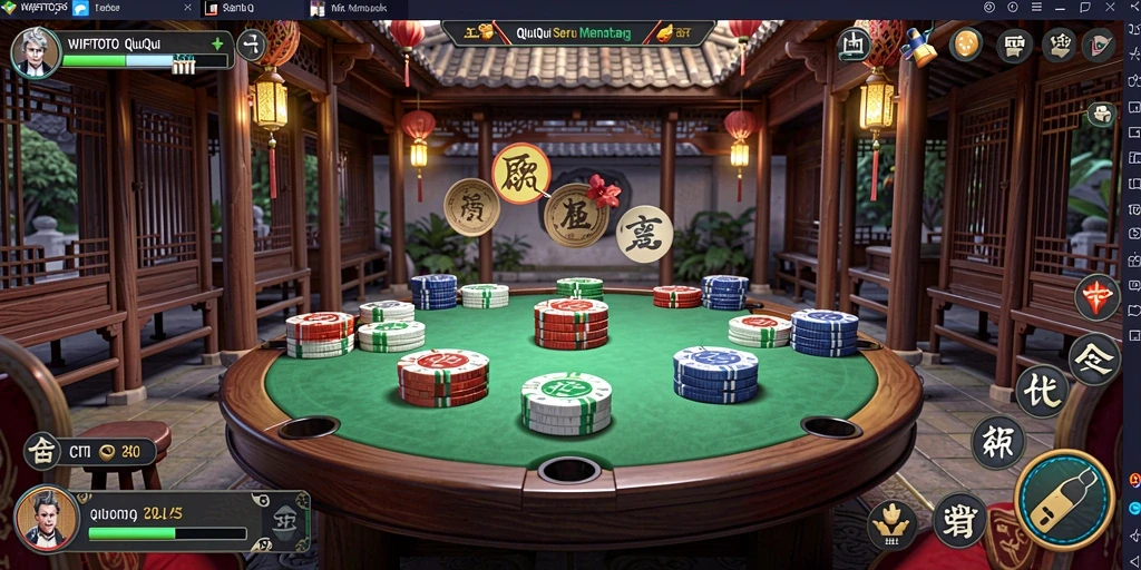 Tampilan gameplay QiuQiu yang seru dan menarik di WIFITOTO.